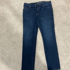 Mens Dark-Wash Jeans
